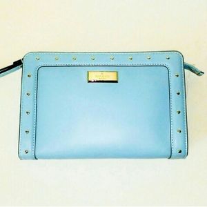 Kate Spade Bag Baby Blue Wristlet Phone Case